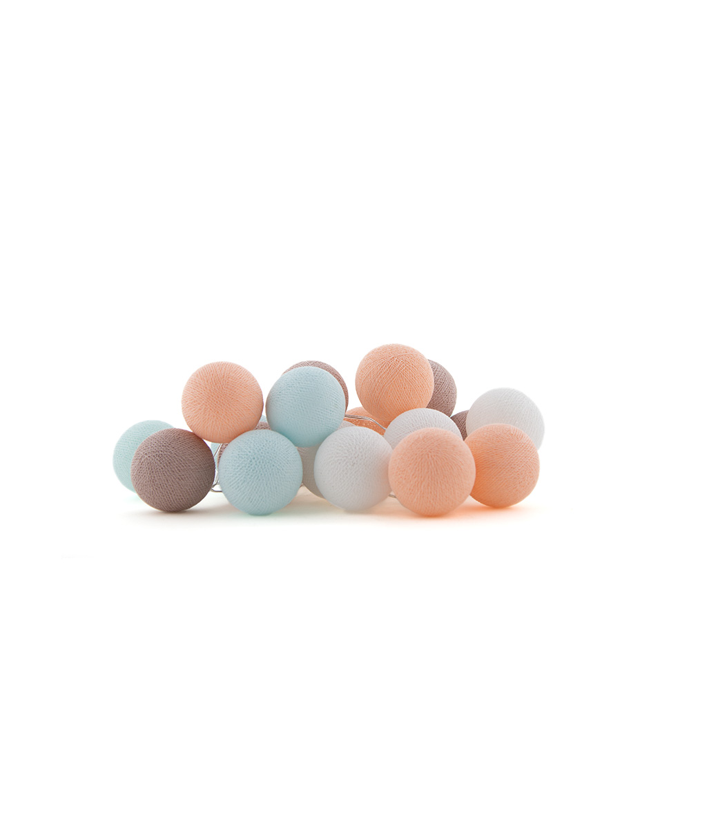 Lichterkette „Macaron“ 35 Balls 