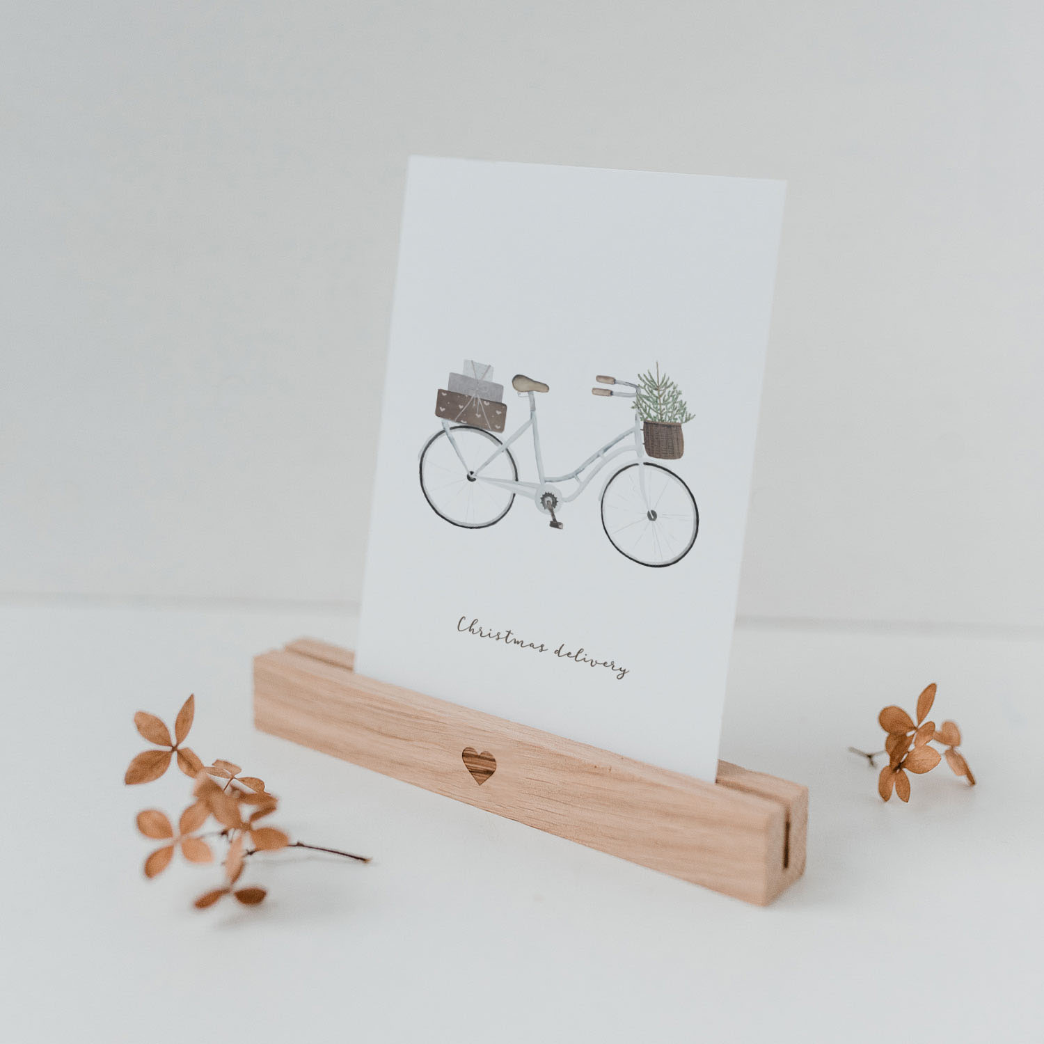 Postkarte Geschenke Fahrrad