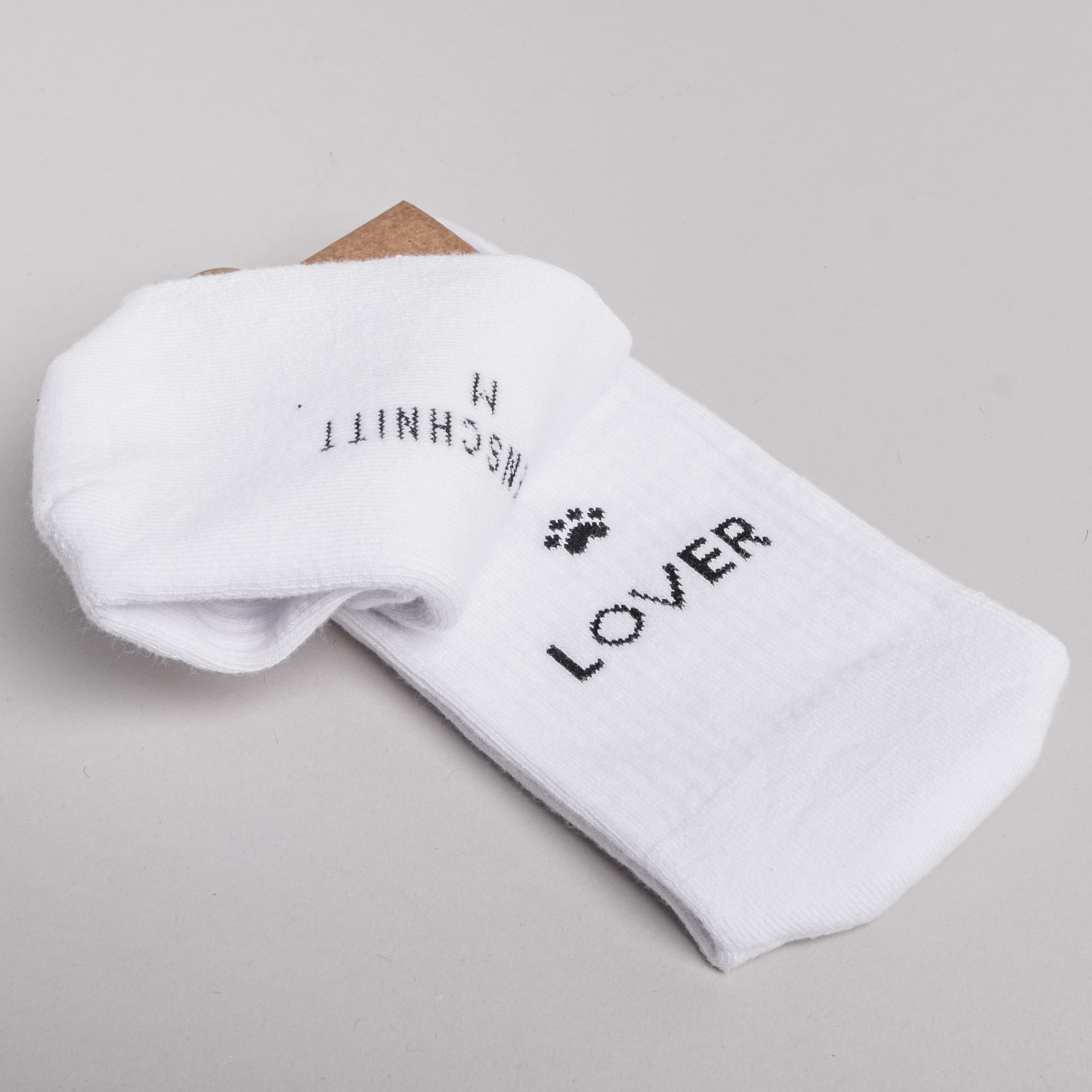 Socken weiß Cat Lover 39-42