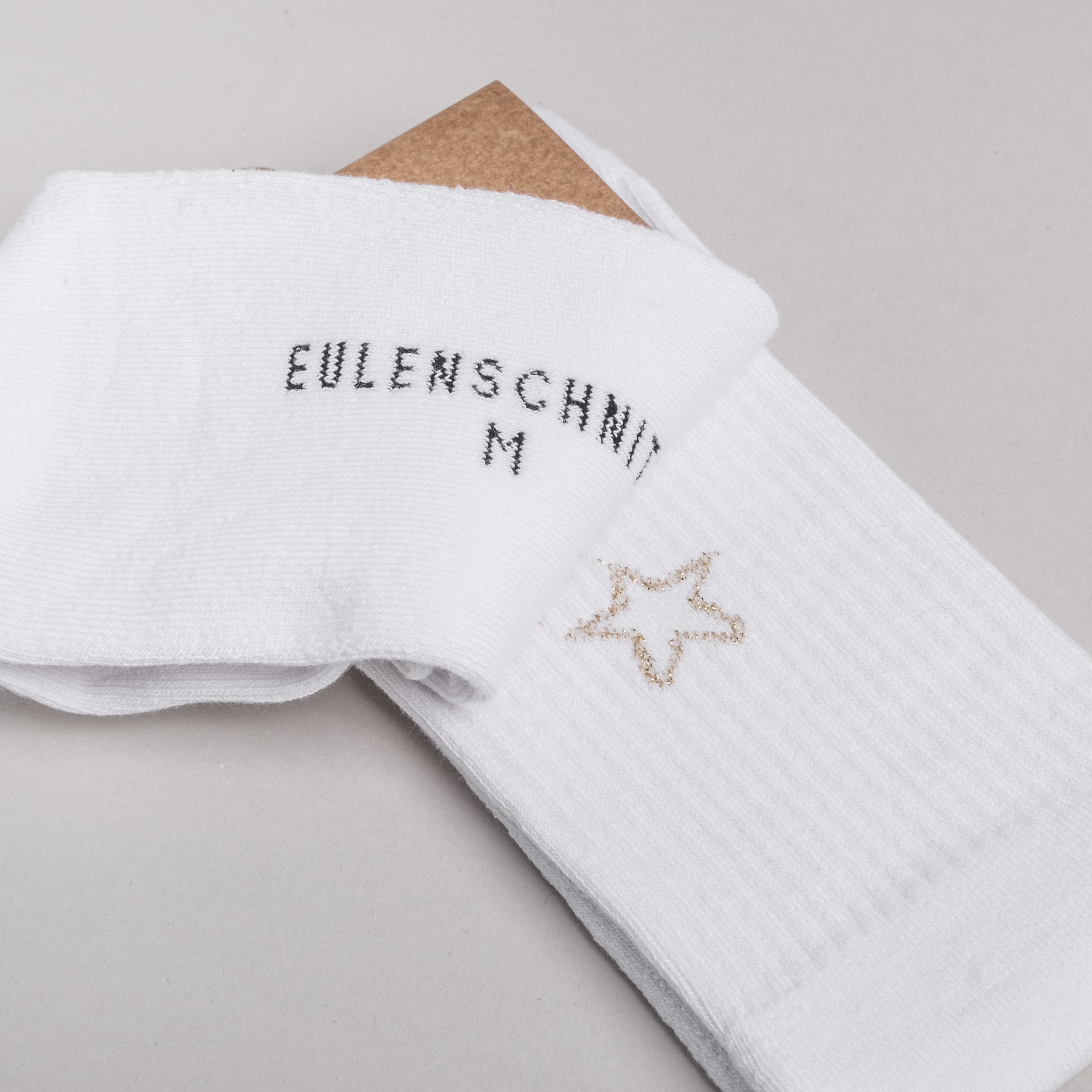 Socken weiß Stern 35-38