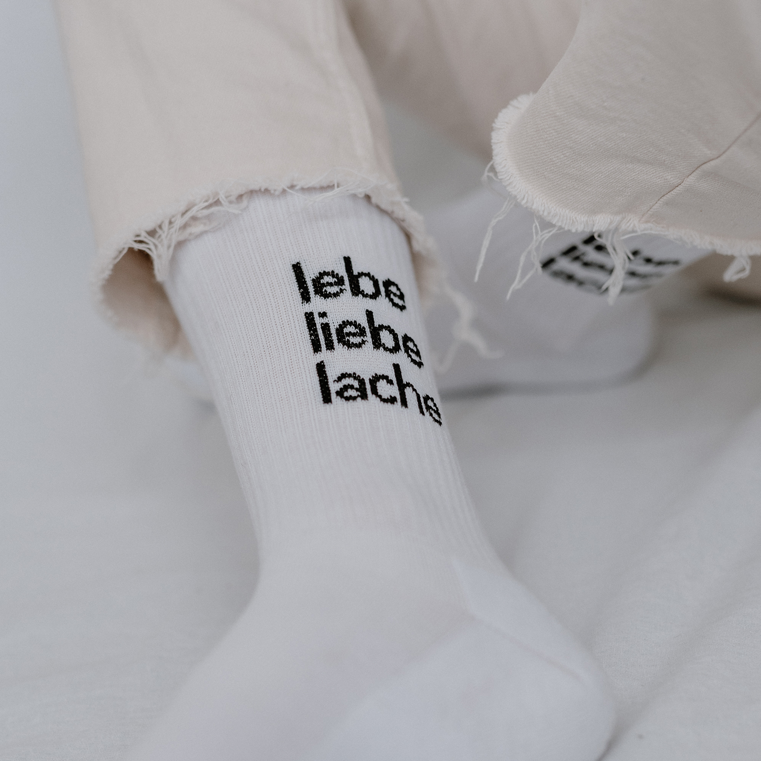 Socken Lebe Liebe Lache 39-42