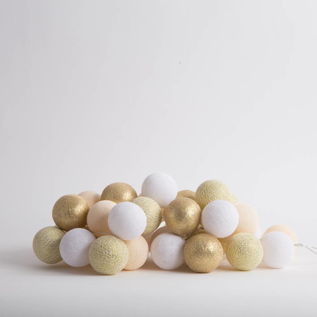 Lichterkette „Touch of Gold“ 35 Balls