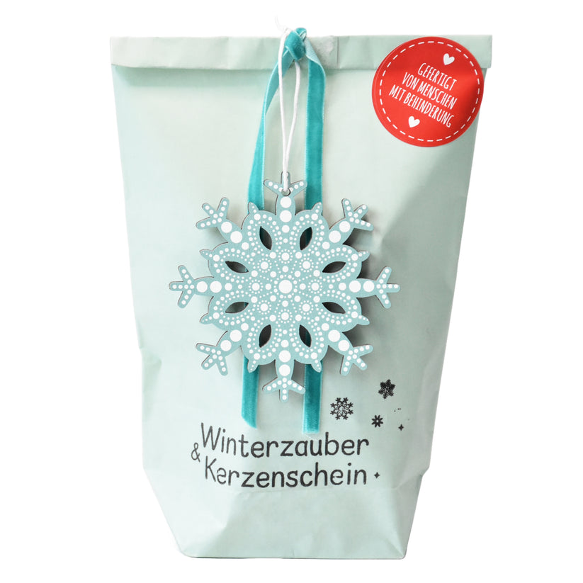 Winterzauber Wundertüte mit Schneeflocke