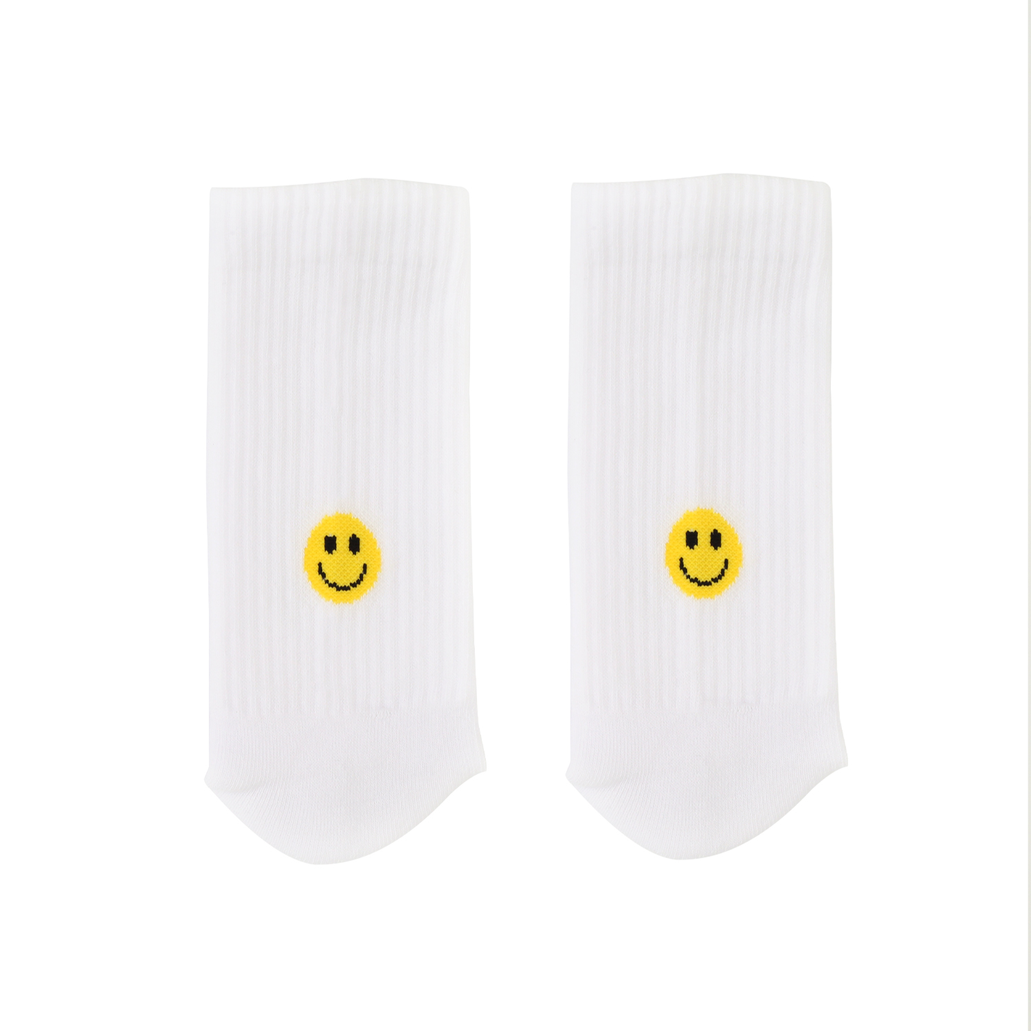 Socken Smiley gelb 43-46