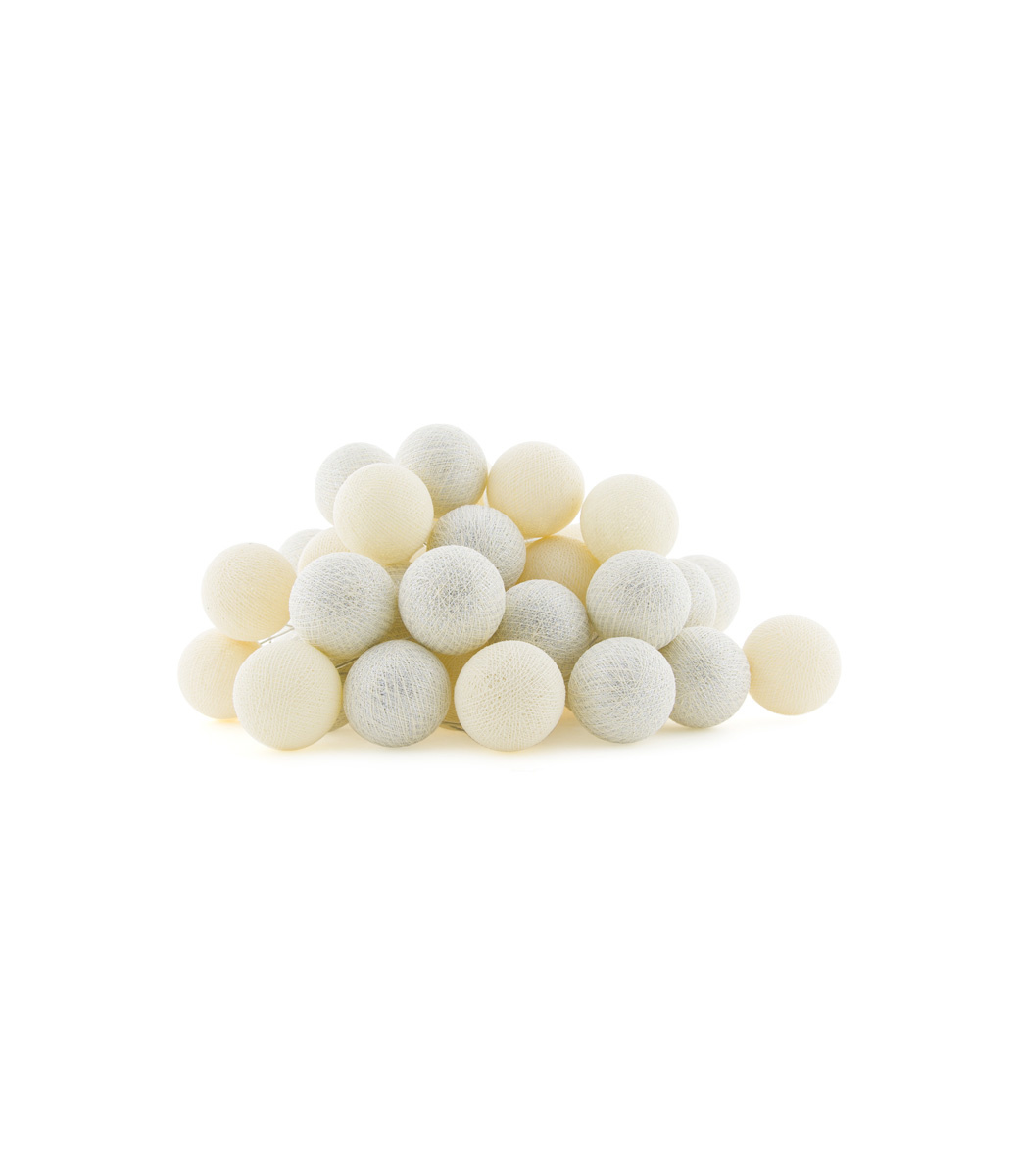 Lichterkette „Silver/Shell“ 35 Balls 