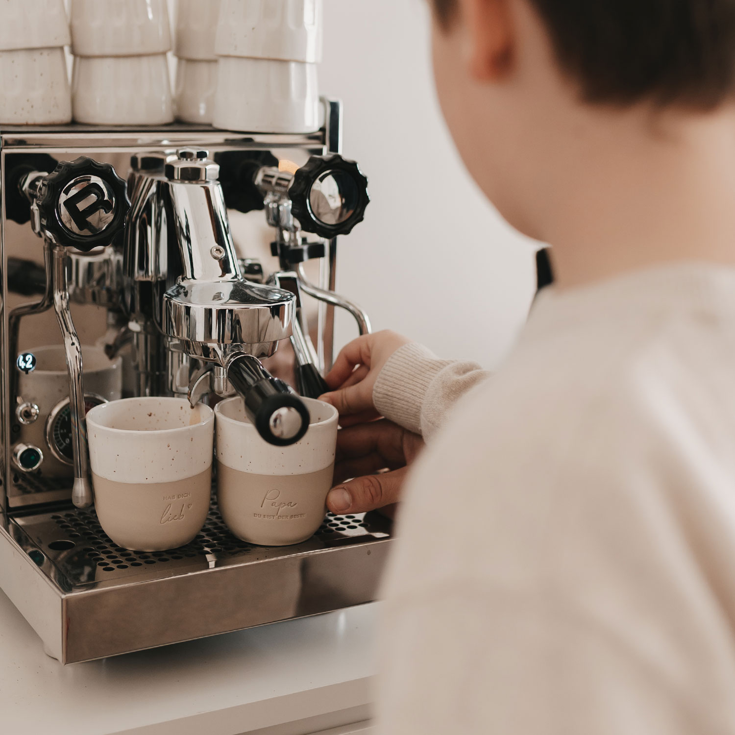 Limitierter Becher Papa Du bist der Beste Limitierter Becher Papa Du bist der Beste