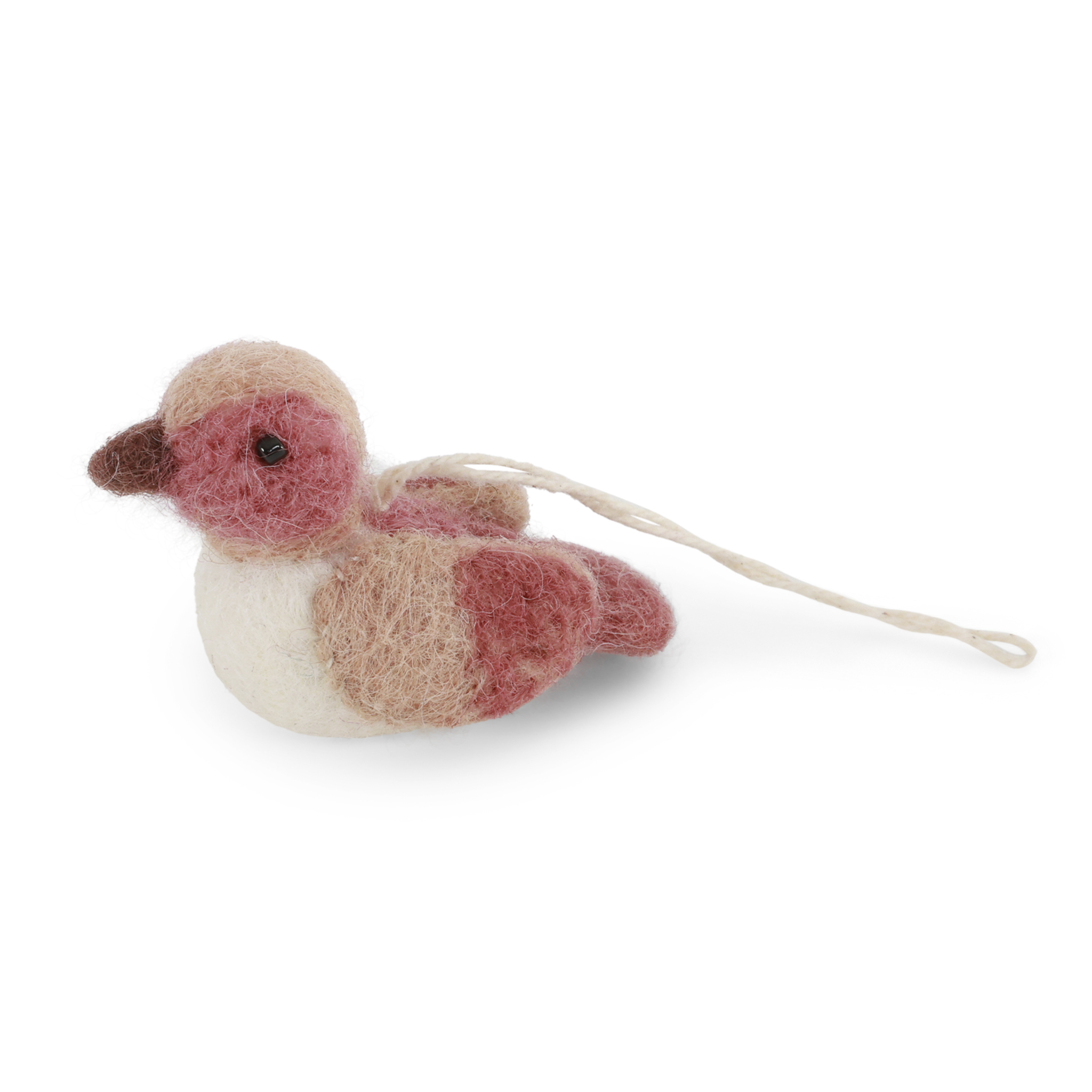 Mini Sparrow Dusty Red/White