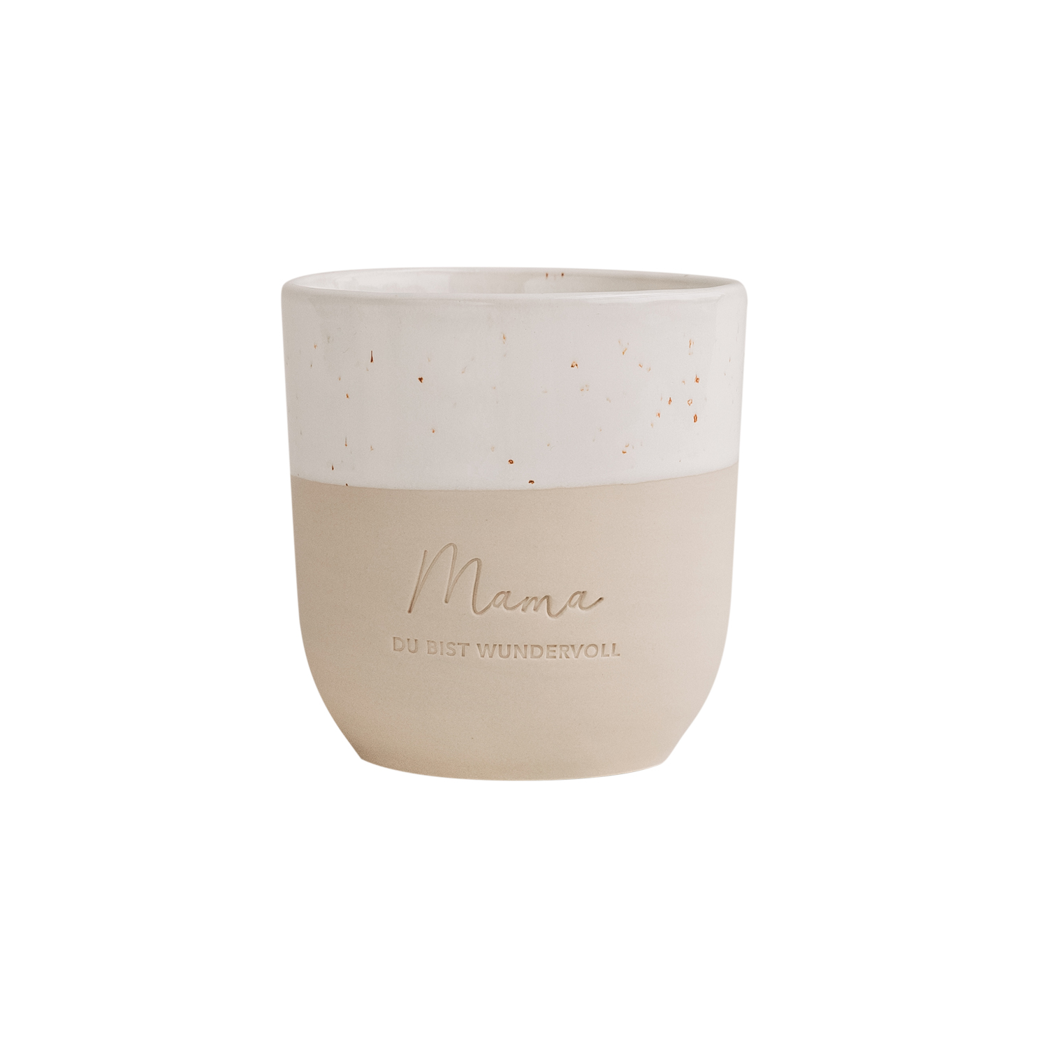 Limitierter Becher Mama Du bist wundervoll Limitierter Becher Mama Du bist wundervoll