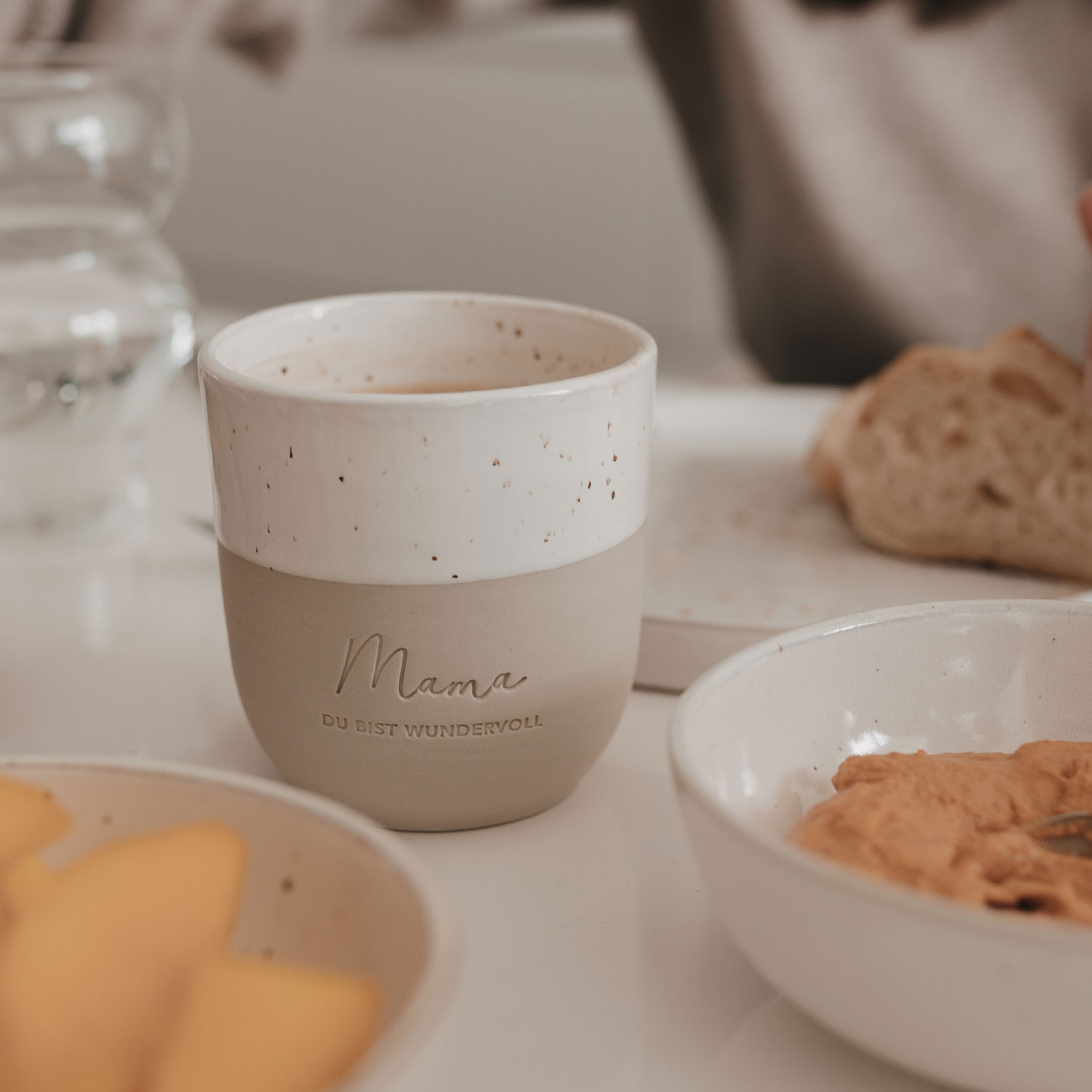 Limitierter Becher Mama Du bist wundervoll Limitierter Becher Mama Du bist wundervoll