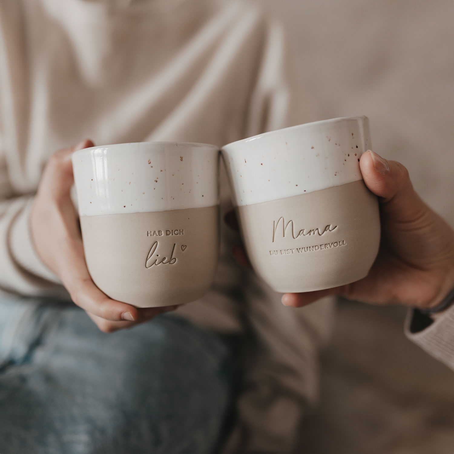 Limitierter Becher Mama Du bist wundervoll Limitierter Becher Mama Du bist wundervoll