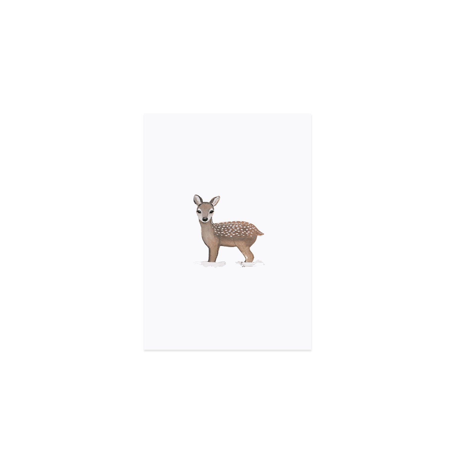 Postkarte Deer