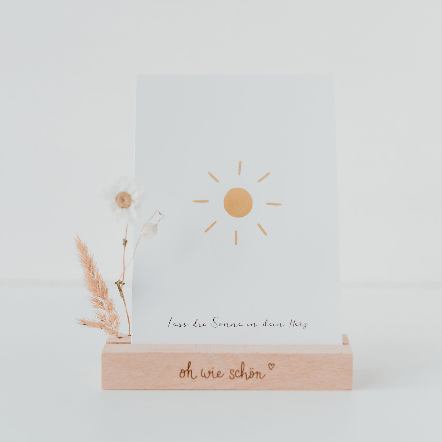 Postkarte Sonne Postkarte Sonne